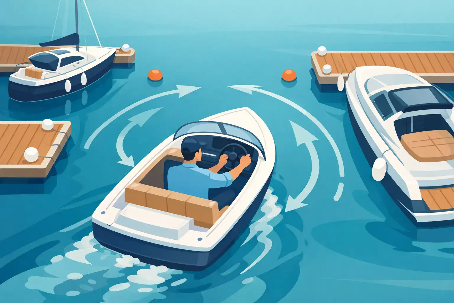 Boot manoeuvreren zonder stress