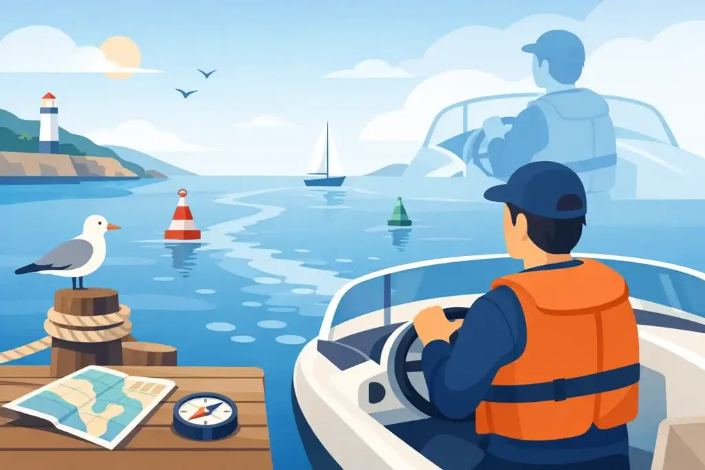 Gids zelfstandig leren varen met vertrouwen