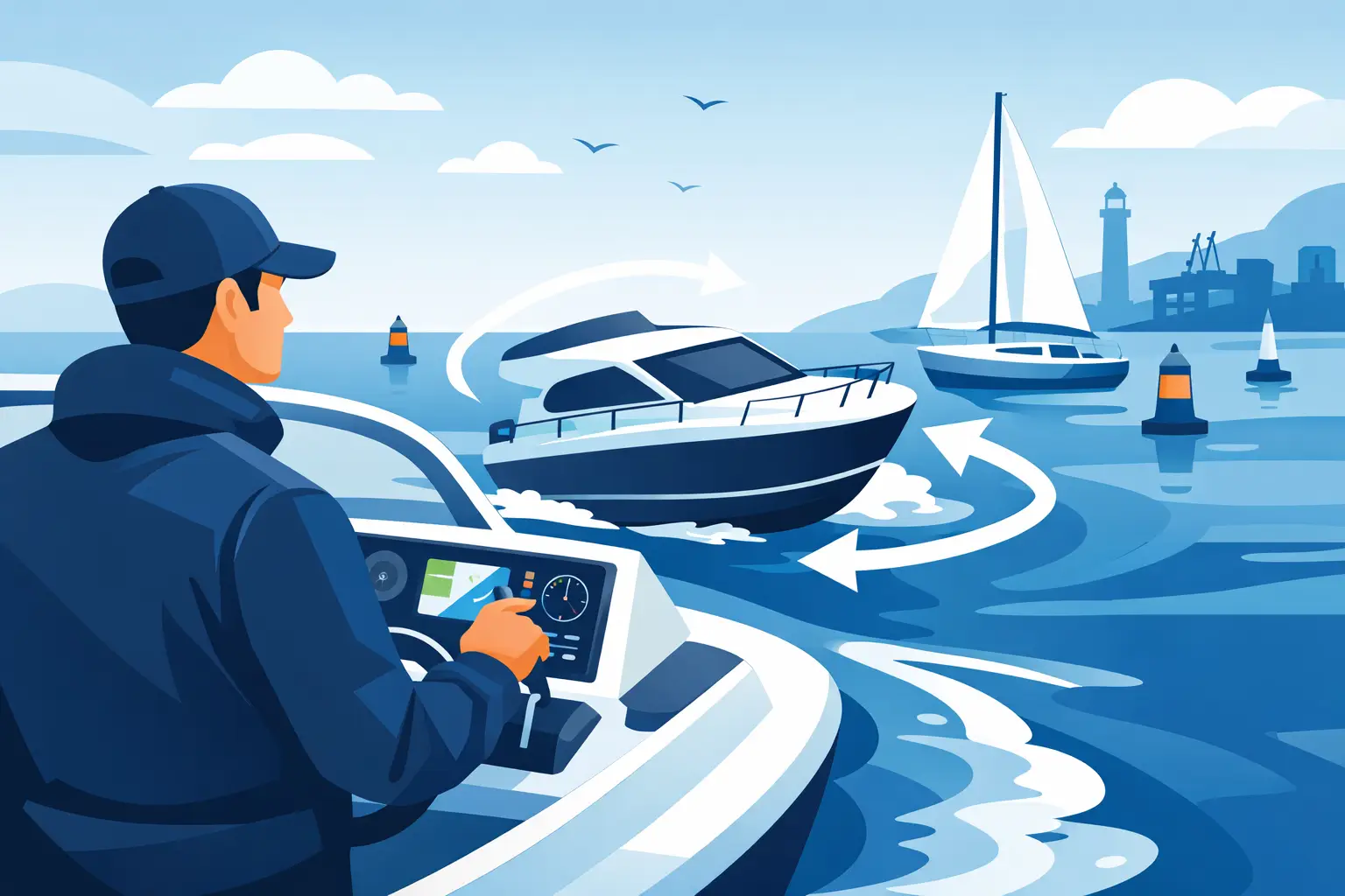 Praktische gids voor bootcontrole bij manoeuvres